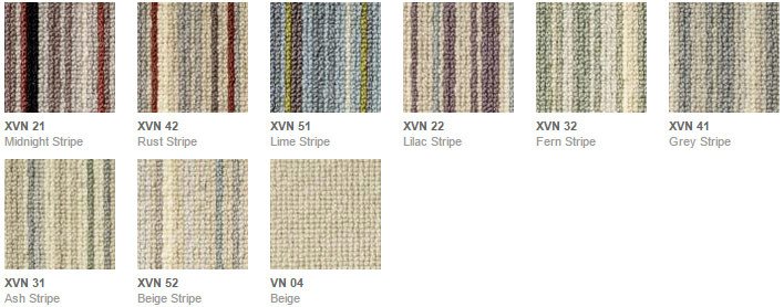 Brockway Carpets - Classic - Avanti stripe range