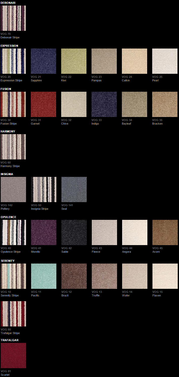 Brockway Carpets - Designer - Vogue range