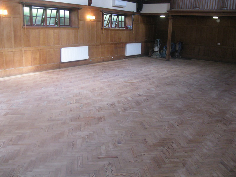 Central Hall Sanding