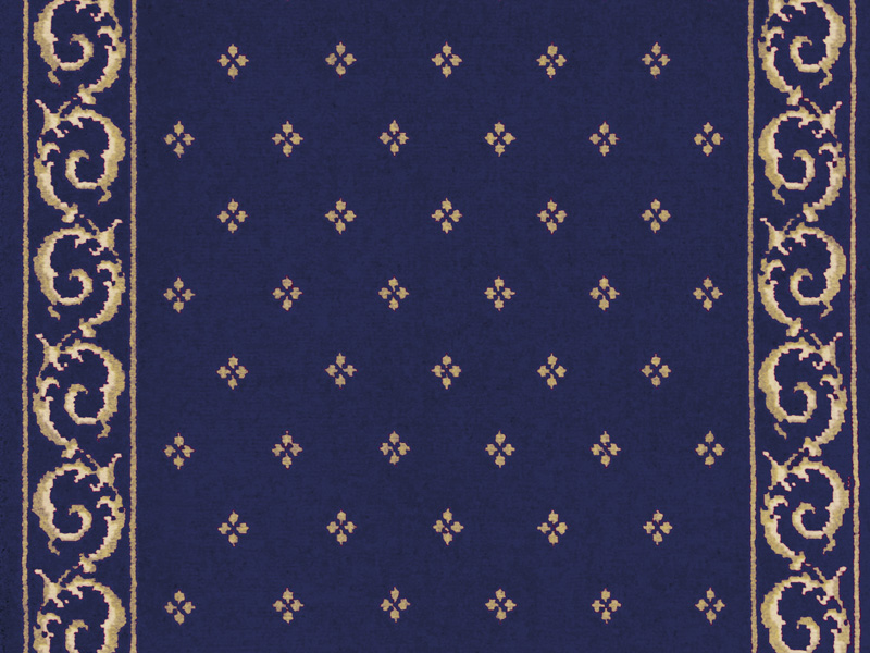 Louis De Poortere Carpets - Classic Navy