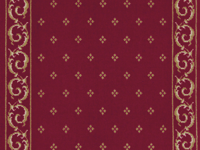 Louis De Poortere Carpets - Classic Red