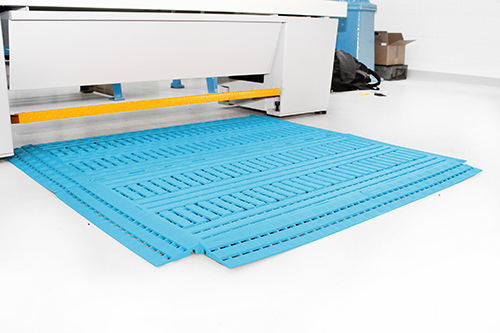 Coba Flooring - Workplace Matting - Work Deck - Blue