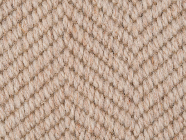 Fibre Flooring – Wool herringbone Natural