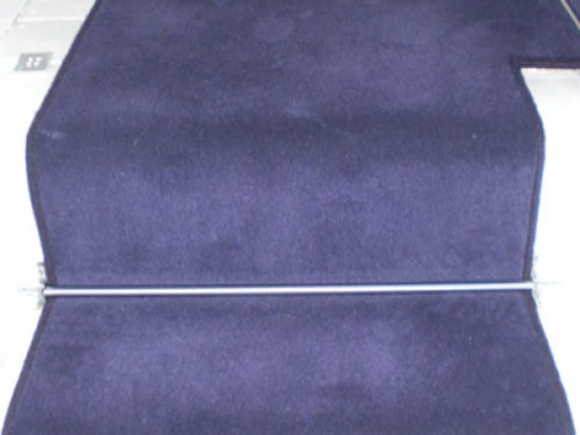 Luxury Stair Runner With Stair Rods