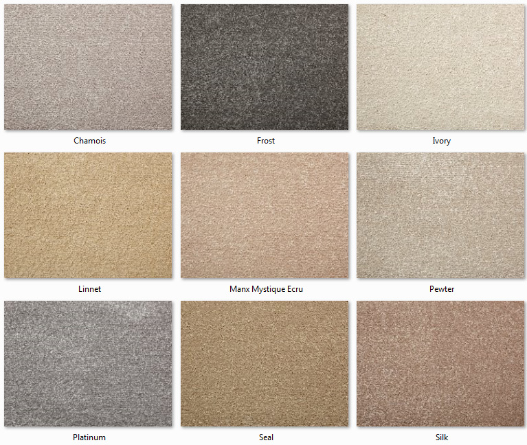 Manx Carpets - Easy Living Collection - Mystique range
