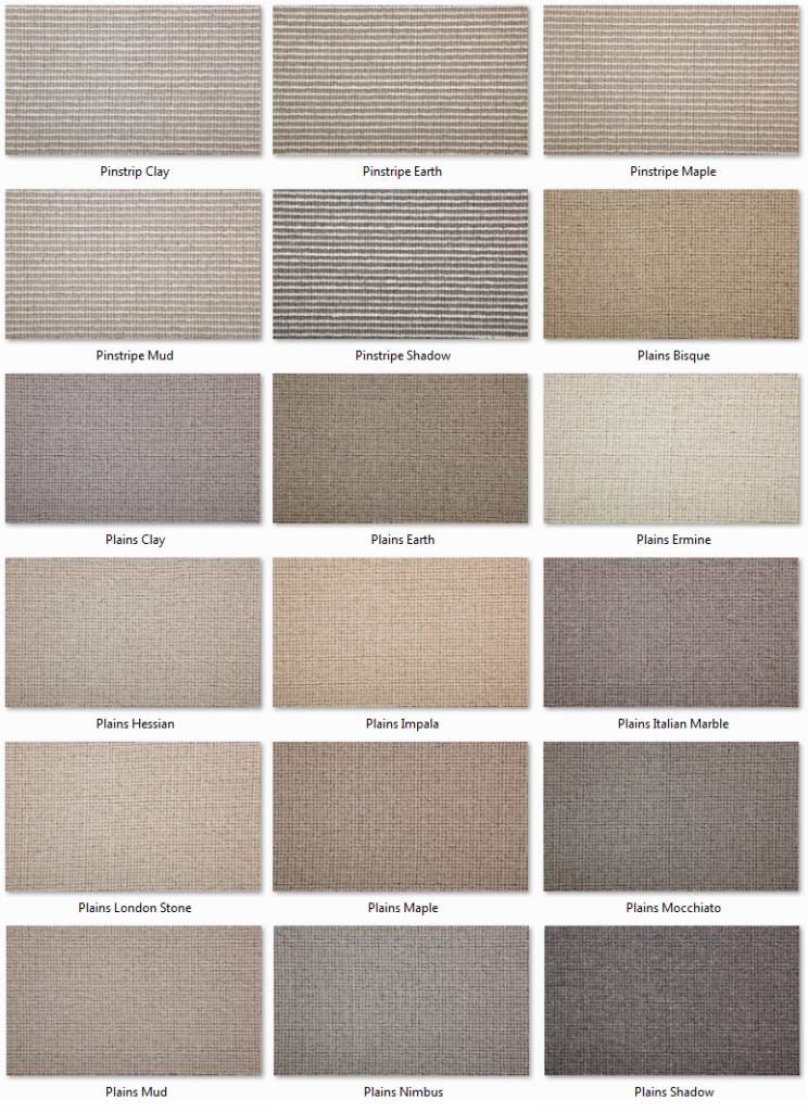 Manx Carpets - Natural Collection - Natural Shades range