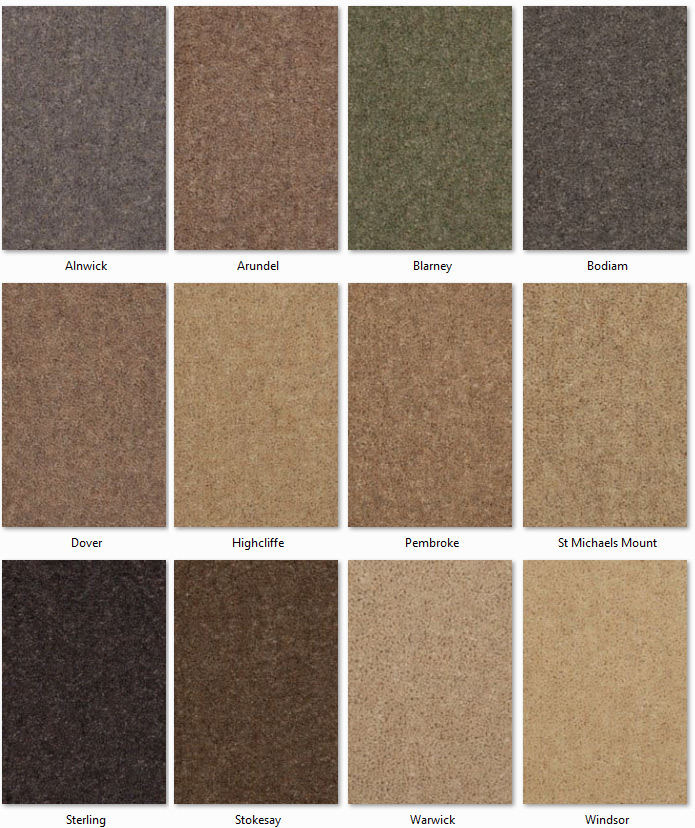 Manx Carpets - Twist Collection - Castle Twist range