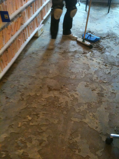 Over-160-Metres-Of-Linoleum-Laid-In-A-North-London-Medical-5