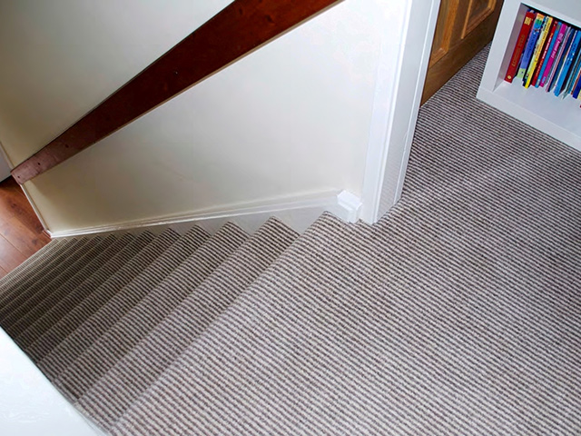 Penthouse Carpets – Quartz Stripe Room