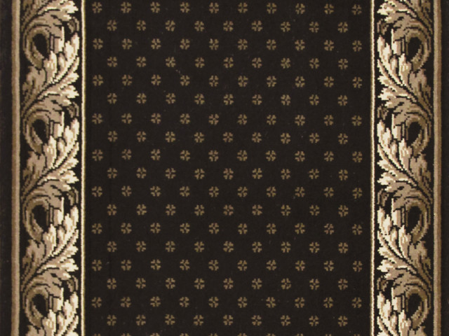 Louis De Poortere Carpets – Royal Aubusson Black
