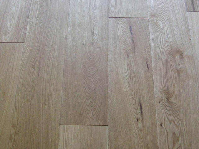Rustic Oak Oiled Floor Laid In Private House