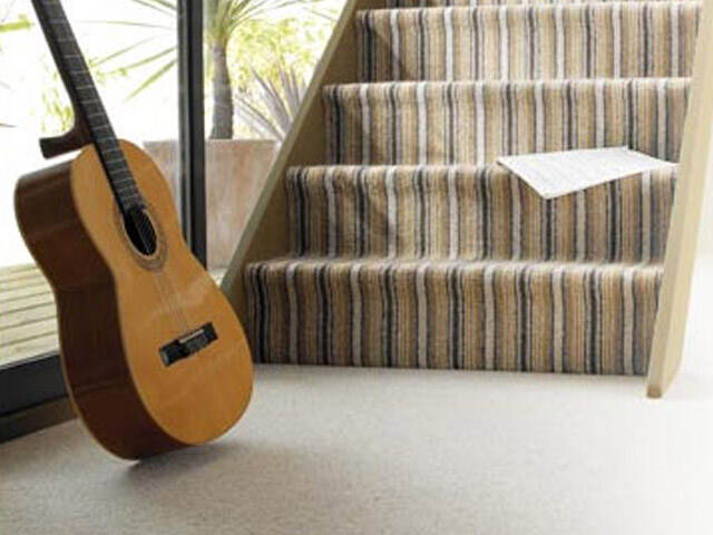 Victoria Carpets – Berber Ridge And Stripe