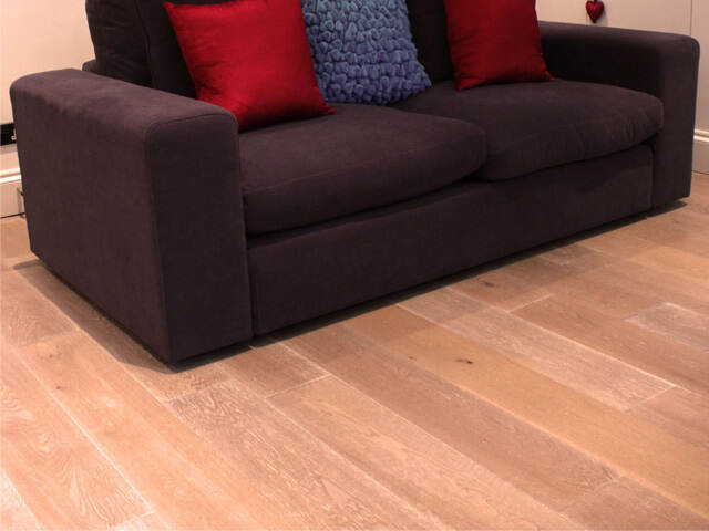 White Oiled Oak Rustic Flooring