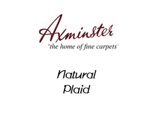 Axminster Natural Plaid