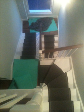 black stair runner carpet 7
