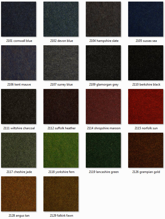 burmatex - fibre bonded - 3230 classic range