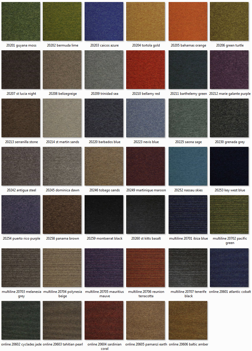 burmatex - loop pile - tivoli range