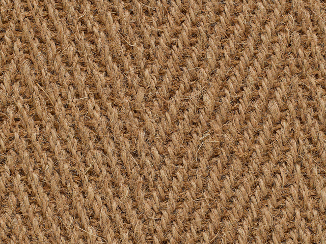 Crucial Trading – Coir – Herringbone Natural