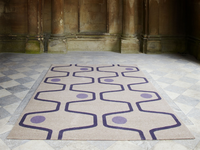 Brintons - 1950'S Festival Grape - Carpet