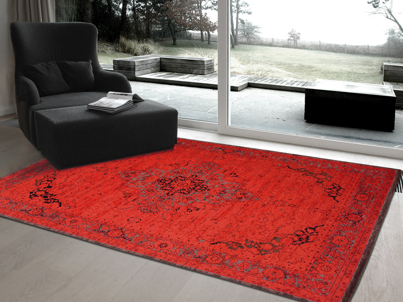 Louis De Poortere - Antique Scarlet Decor - Carpet
