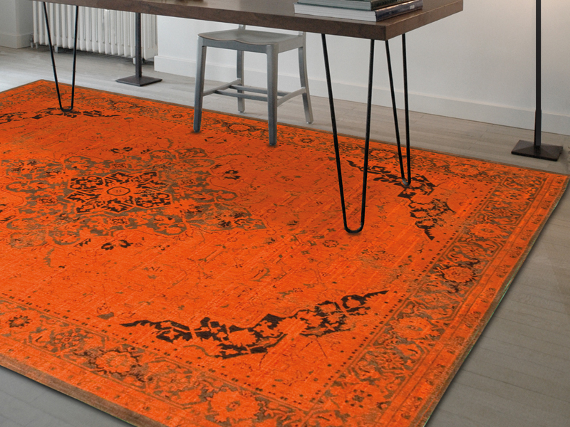 Louis De Poortere - Burnt Orange Decor - Carpet