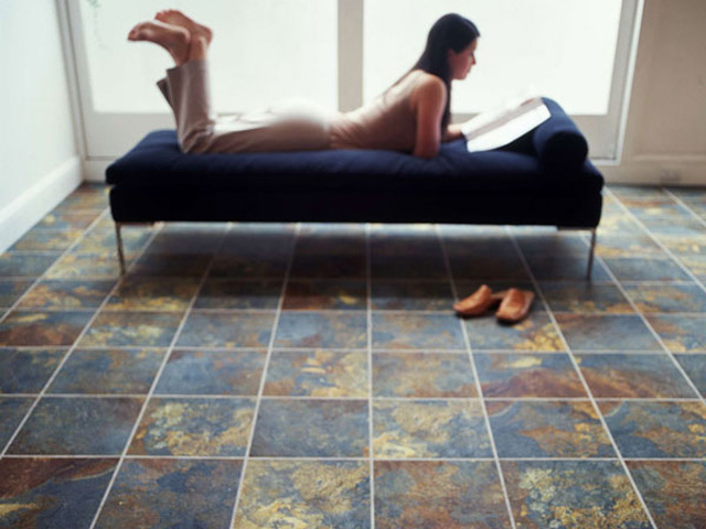 Amtico African Slate - Luxury Vinyl Tile (LVT) Flooring - Vinyl Flooring Amtico African Slate - Luxury Vinyl Tile (LVT) Flooring - Vinyl Flooring