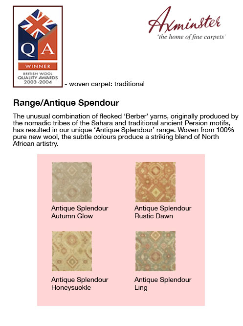 Axminster Carpets - Antiques Spendour - Carpet