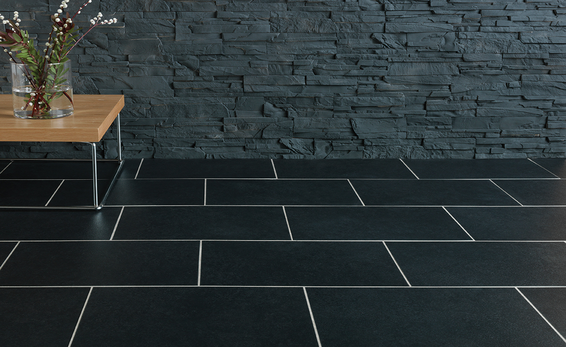 Amtico - Ceramic Coal - Luxury Vinyl Tile (LVT) Flooring - Vinyl Flooring - Wood Flooring Amtico - Ceramic Coal - Luxury Vinyl Tile (LVT) Flooring - Vinyl Flooring - Wood Flooring