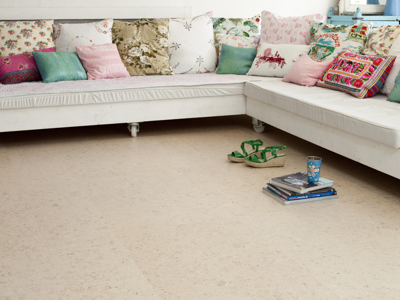Granorte - Champagner White - Cork Flooring