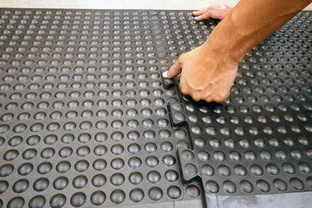 Coba Flooring - Workplace Matting - Bubble Mat - Subfloor Preparation
