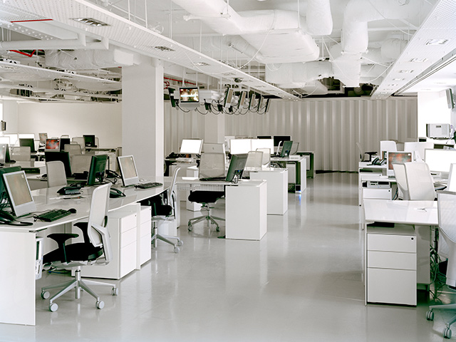 Dalsouple Rubber - MTV Offices - Rubber Flooring