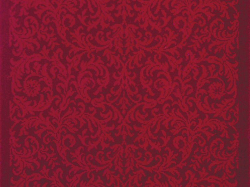 Louis De Poortere Carpets - Damask Red - Carpet