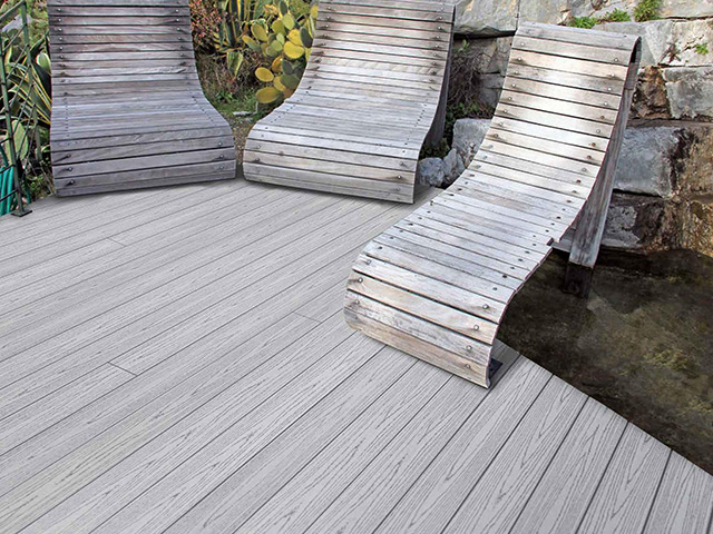 Futura Floors - Outdoor Decking - WPC Light Grey - Wood Flooring