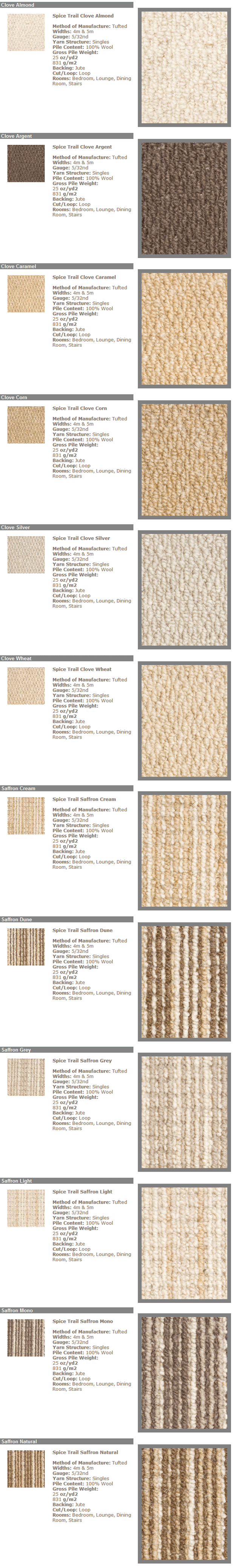 Gaskell Woolrich - Spice Trail - Carpet