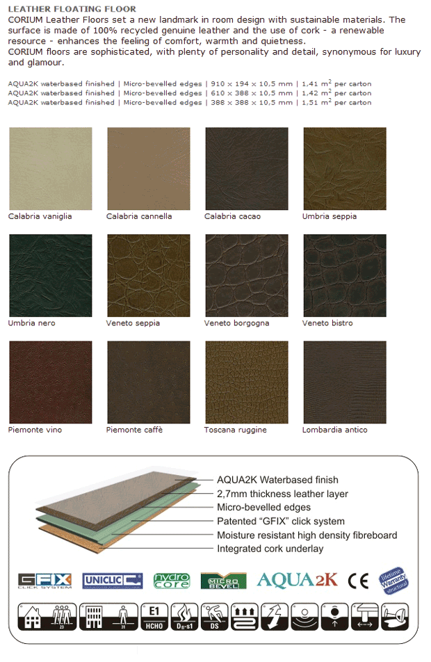 Granorte - Corium Range - Cork Flooring