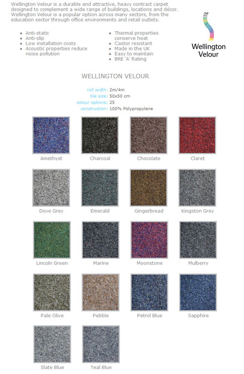 Heckmondwike - Wellington Velour - Carpet