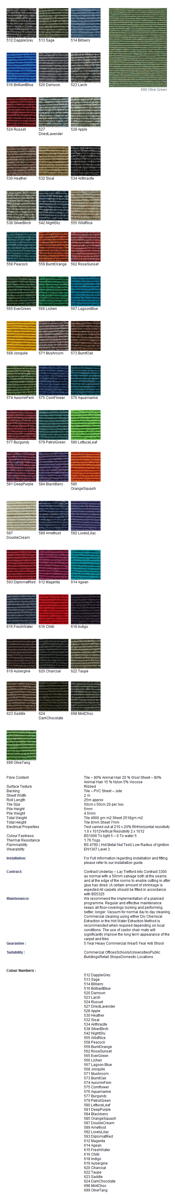 Joseph Hamilton Seaton Carpets - Tretford - Carpet