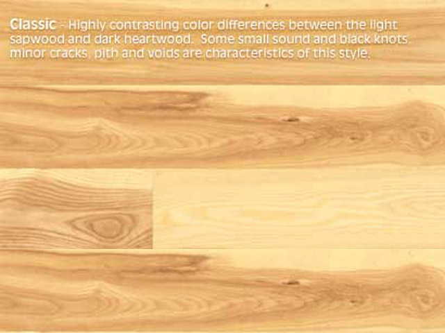 Junckers Dark Ash Wide Board Classic - Wood Flooring
