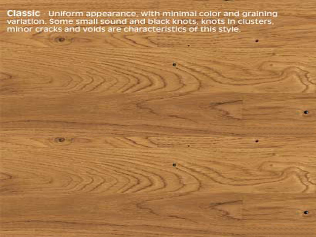 Junckers White Oak Wide Board Classic - Wood Flooring