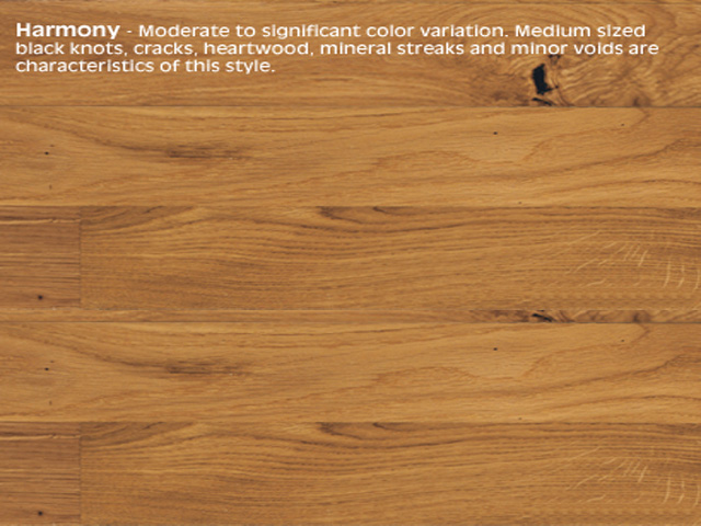 Junckers White Oak Wide Board Harmony - Wood Flooring