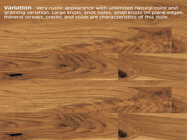 Junckers White Oak Wide Board Variation - Wood Flooring