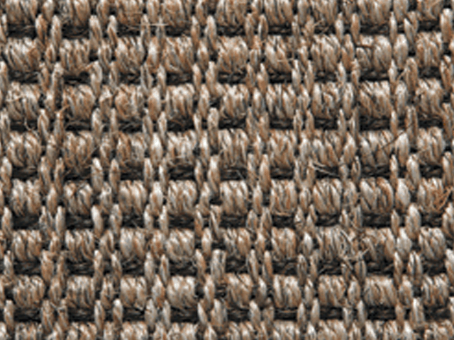 Kersaint Kobb - Sisal Contrast Brown - Carpet - Wood Flooring