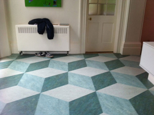 Linoleum 3D Effect - Marmoleum Flooring - Home - Residential