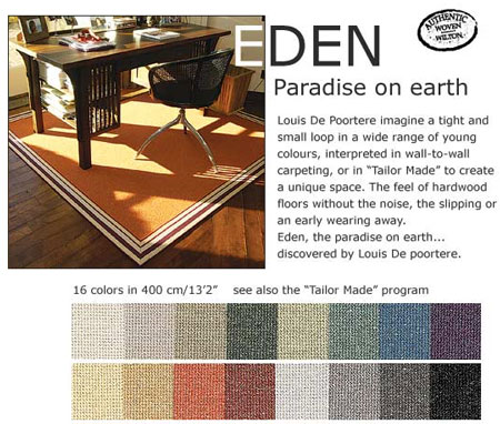 Louis De Poorteere Eden - Carpet