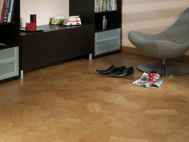 Woodpecker - Estilo Cork - Cork Flooring - Porcelain Tile Flooring - Wood Flooring