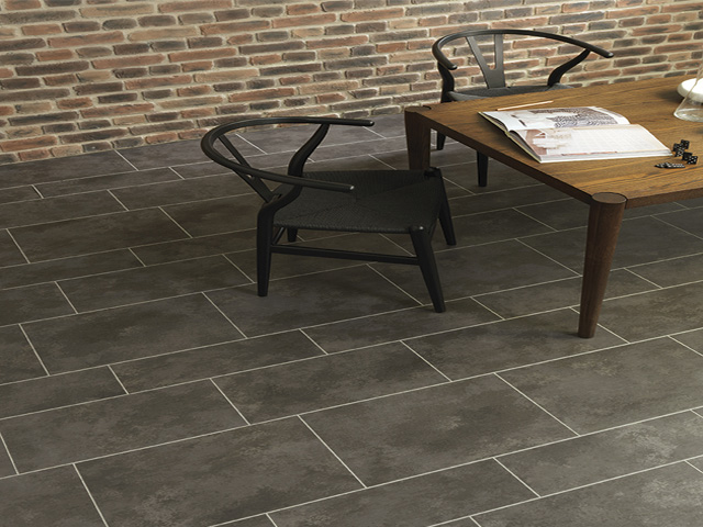 Amtico - Patina Atom - Stria Ash Stripping - Random Stone - Luxury Vinyl Tile (LVT) Flooring - Vinyl Flooring - Wood Flooring