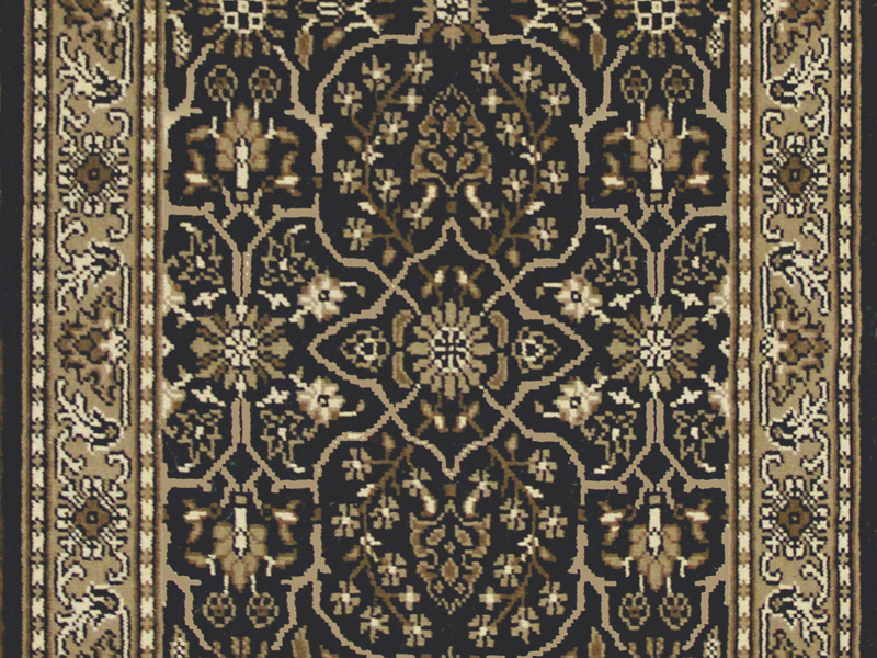 Louis De Poortere Carpets - Persian Black - Carpet