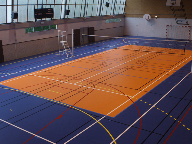 Tarkett - Commercial - Omnisport - Luxury Vinyl Tile (LVT) Flooring