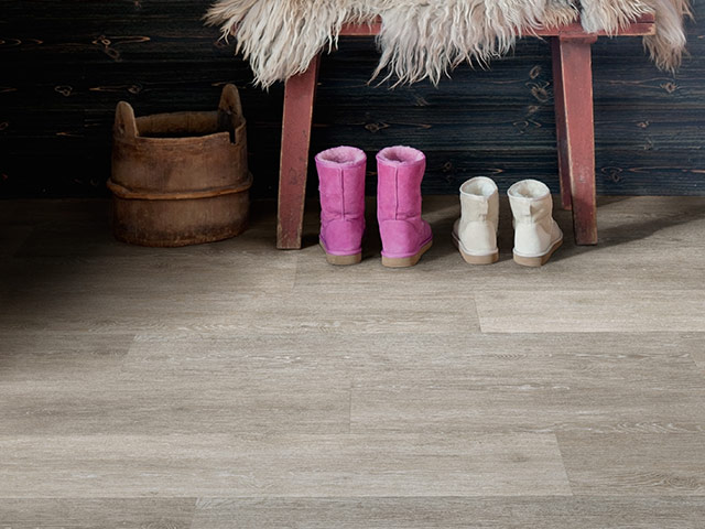 Polyflor - Camaro Loc Wood - Smoke Limed Oak - Vinyl Flooring