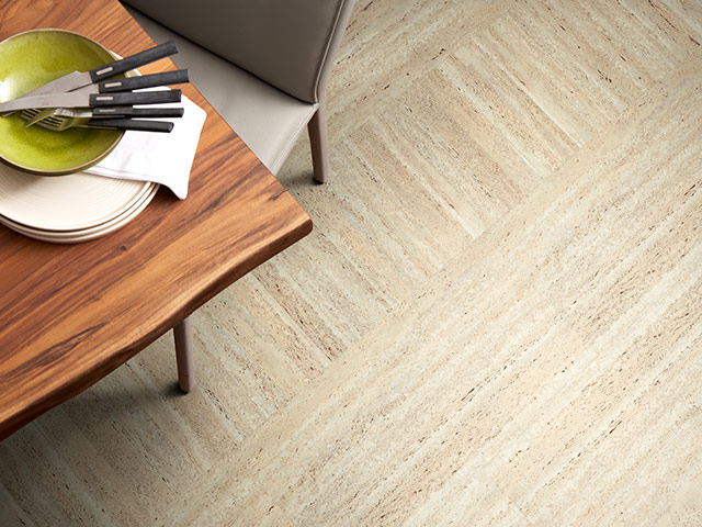 Polyflor - Creative Edge - Travertine - Vinyl Flooring